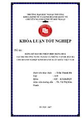 Khóa luận Đăng ký bảo hộ nhãn hiệu hàng hoá tại thị trường nước ngoài và những vấn đề đặt ra cho doanh nghiệp kinh doanh xuất khẩu Việt Nam