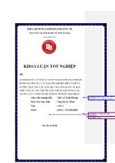 Khóa luận Tác động của văn hóa nước ngoài tới hoạt động kinh doanh của các doanh nghiệp Việt Nam và hướng tiếp thu các giá trị văn hóa quốc tế kết hợp với các giá trị truyền thống để nâng cao năng lực cạnh tranh trong thời kỳ hội nhập