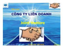 Tiểu luận Công ty liên doanh