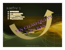 Bài thuyết trình Cần thiết phải xây dựng văn hóa doanh nghiệp