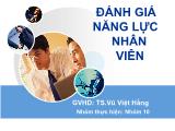 Bài thuyết trình Đánh giá năng lực nhân viên