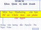 Đề tài Chiến lược sản phẩm của Apple