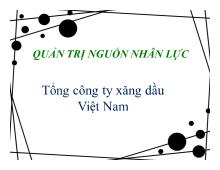 Đề tài Tổng công ty xăng dầu Việt Nam