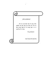 Luận án Ða dạng hoá dịch vụ tại Ngân hàng thương mại Việt nam