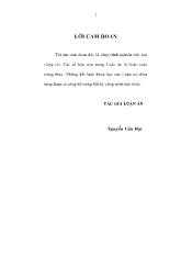 Luận án Ðào tạo nghề cho lao động nông thôn vùng ðồng bằng sông Hồng trong thời kỳ công nghiệp hóa, hiện đại hóa
