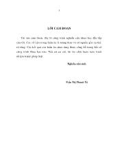 Luận án Đổi mới cơ cấu vốn của các doanh nghiệp nhà nước Việt nam hiện nay
