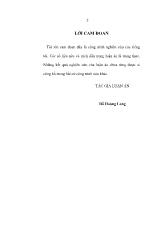Luận án Tác động của toàn cầu hóa kinh tế đối với dòng vốn đầu tư trực tiếp nước ngoài vào Việt Nam