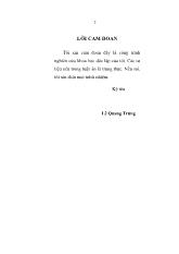 Luận án Vấn đề gia nhập WTO