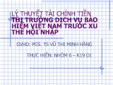 Bài thuyết trình Thị trường dịch vụ bảo hiểm Việt Nam trước xu thế hội nhập