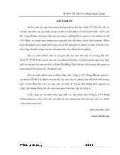 Chuyên đề Giải pháp nâng cao hiệu quả hoạt động môi giới của công ty chứng khoán Ngân hàng nông nghiệp và phát triển nông thôn Việt Nam (AGRISECO)- Chi nhánh Tp. Hồ Chí Minh
