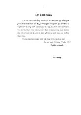 Luận văn Ðổi mới lập kế hoạch phát triển kinh tế xã hội địa phương gắn với nguồn lực tài chính ở Việt nam