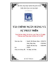 Tiểu luận Nhu cầu huy động vốn tài trợ của Công ty Cổ phần Thương mại Tổng hợp và Dịch vụ An Thái