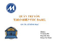 Bài thảo luận Quản trị vốn theo hiệp ước Basel