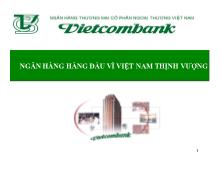 Đề tài Cho vay dự án bất động sản tại vietcombank