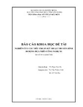 Đề tài Nghiên cứu các tiêu chuẩn kỹ thuật truyền hình di động dựa trên công nghệ 3G