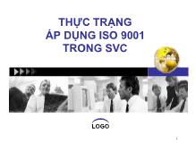 Đề tài Thực trạng áp dụng iso 9001 trong svc