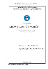 Khóa luận Chùa Bái Đính - Tiềm năng du lịch của Ninh Bình