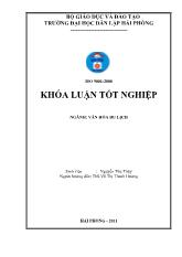 Khóa luận Khai thác giá trị kiến trúc nhà ở của người việt từ truyền thống đến hiện đại tại một số làng vùng đồng bằng bắc bộ để phục vụ hoạt động du lịch