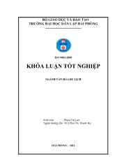 Khóa luận Một số giải pháp nhằm nâng cao chất lƣợng dịch vụ phòng tại khách sạn Sơn Nam – Nam Định