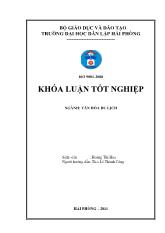 Khóa luận Một số giải pháp nhằm nâng cao hiệu quả chính sách xöc tiến hỗn hợp trong hoạt động kinh doanh lữ hành tại công ty TNHH thương mại và dịch vụ du lịch Long Huy