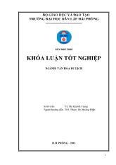 Khóa luận Nâng cao hiệu quả khai thác nghệ thuật ca huế trong du lịch