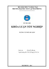 Khóa luận Nghiên cứu những điều kiện phát triển du lịch huyện Giao Thủy, tỉnh Nam Định