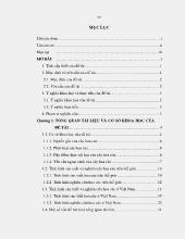 Luận án Nghiên cứu một sốbiện pháp kỹ thuật phát triển hoa cúc tại thành phố Thái Nguyên