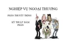 Thuyết trình kỹ thuật đàm phán