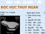 Chuyên đề Độc học thủy ngân