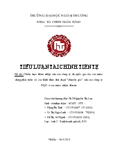 Đề tài Chiến lược thâm nhập của các công ty đa quốc gia vào các nước đang phát triển và các hình thức thủ đoạn “chuyển giá” của các công ty ĐQG ở các nước nhận đầu tư