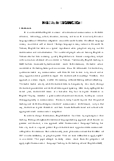 A study on teaching oral skills to the first year students at Hanoi University of Industry in the Communicative Approach