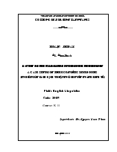 A study on the translation of economic terminology A case study on the economic textbooks