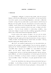 AFFECTIVE FACTORS AFFECTING STUDENT PARTICIPATION IN THE CLASSROOM SPEAKING ACTIVITIES: A CASE STUDY OF THE FIRST YEAR STUDENTS OF ENGLISH AT TAY BAC UNIVERSITY