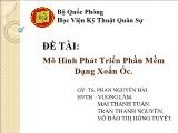 Mô hình phát triển phần mềm dạng xoắn ốc