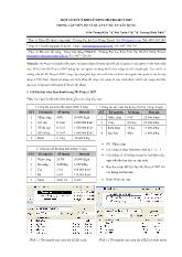 Một số lưu ý khi sử dụng ms project 2007 trong lập tiến độ và quản lý dự án xây dựng