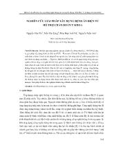 Nghiên cứu giải pháp xây dựng bệnh án điện tử hỗ trợ chẩn đoán y khoa