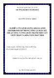 Tóm tắt luận án Nghiên cứu định lượng kháng sinh Erythromycin trong tôm, cá bằng kỹ thuật sóng vuông quét nhanh trên cực giọt chậm và khả năng đào thải