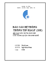 Xây dựng bản đồ cây xăng quận Thanh Khê