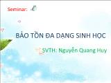 Bảo tồn đa dạng sinh học