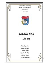 Dầu mỏ