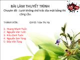 Đề tài Lưới khống chế trắc địa mặt bằng thi công cầu