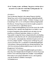 Đề tài Tư tưởng trị nước của Thương Ưởng, giá trị và bài học lịch sử của nó đối với việc phát triển và hoàn thiện hệ thống pháp luật Việt Nam hiện nay