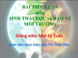 Giáo dục môi trường