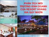 Phân tích môi trường kinh doanh của resort hoàng gia Quy Nhơn