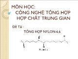 Tổng hợp nylon-6,6