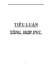 Tổng hợp PVC