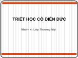 Triết học cổ điển Đức