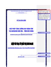 Luận văn Giải pháp tăng cường huy động vốn tại AgriBank Đắk Mil tỉnh Đắk Nông