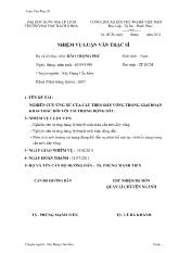 Luận văn Tóm tắt Nghiên cứu ứng xử của cầu treo dây võng trong giai đoạn khai thác đối với tải trọng động đất