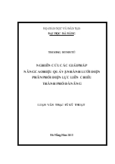 Nghiên cứu các giải pháp nâng cao hiệu quả vận hành lưới điện phân phối điện lực Liên Chiểu thành phố Đà Nẵng
